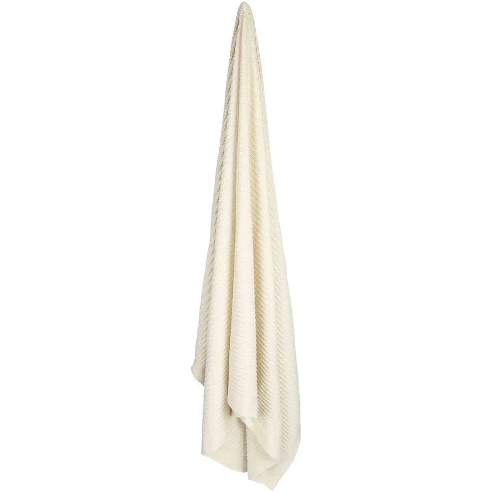 Corby Wool Throw Cream