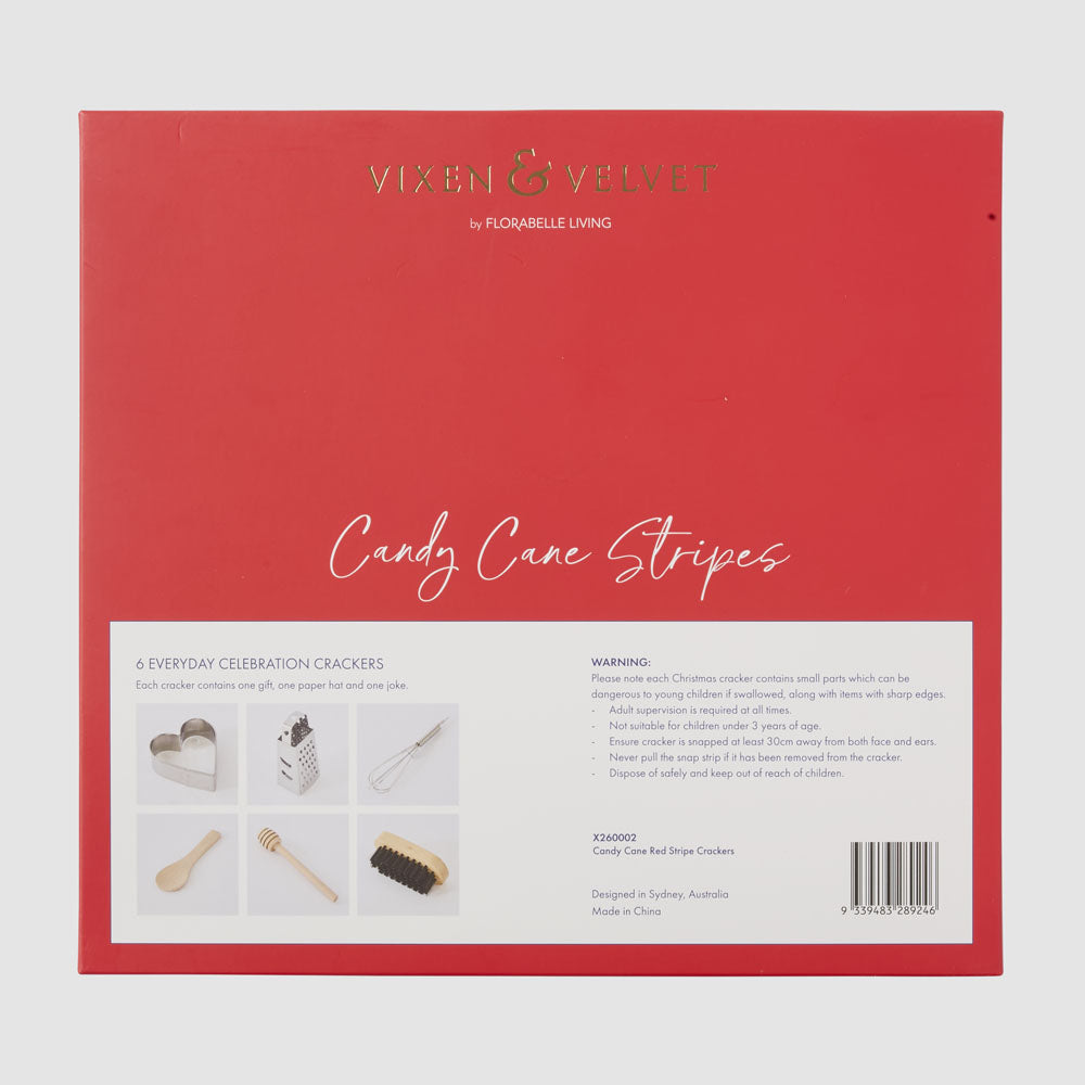 Christmas Bon Bon Candy Cane Red