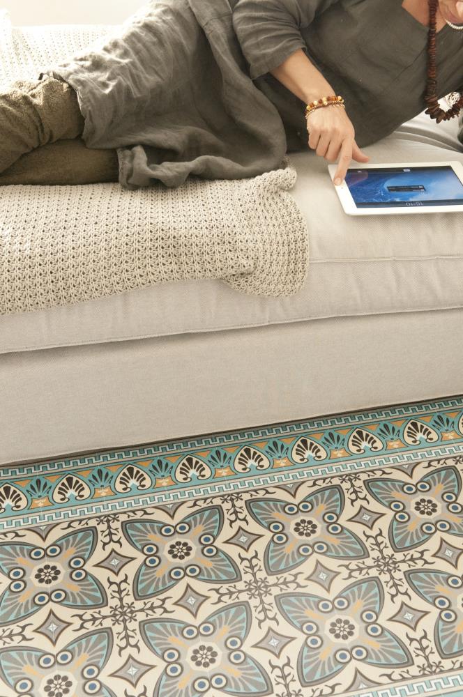 BEIJA FLOR - Bella Classic Turquoise vinyl mat