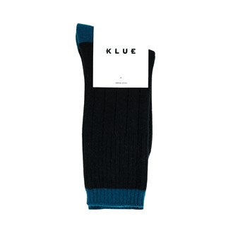 Socks Merino Wool Black & Blue