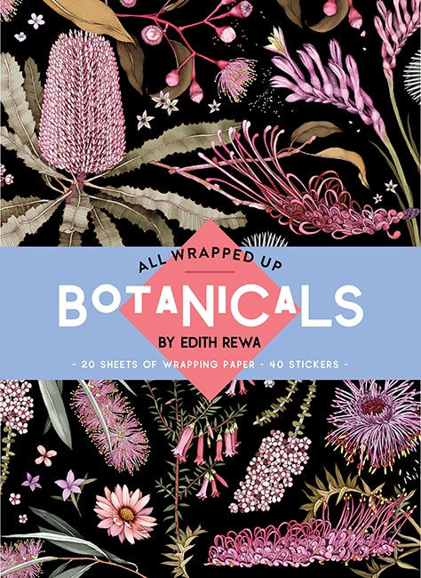 Botanicals Wrapping Paper Book