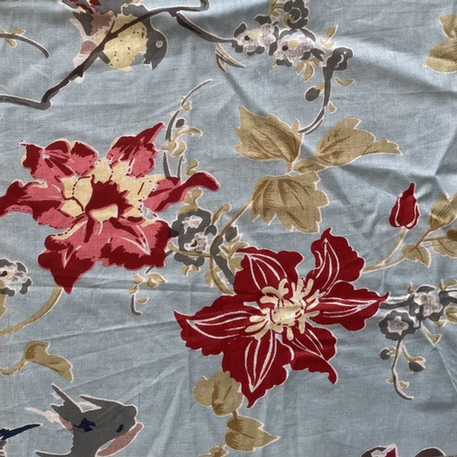 Bulbul Bird Powder Blue Girls Kimono 4-5yrs