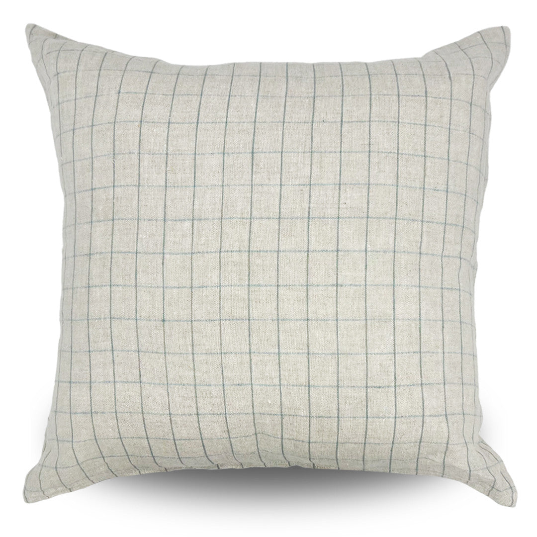 Cushion - Plaid pattern green 50X50