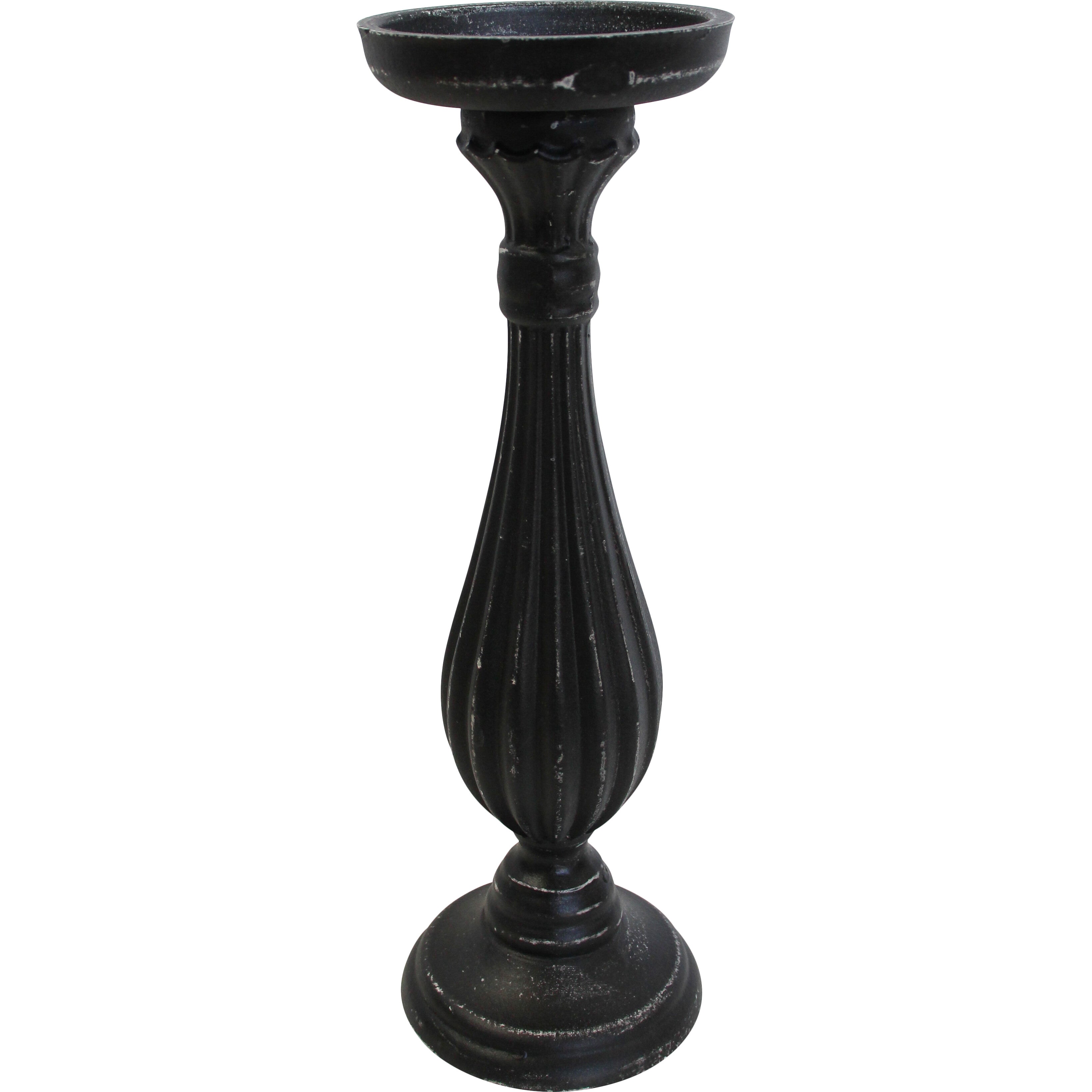 Candlestick Potter Black 33cm