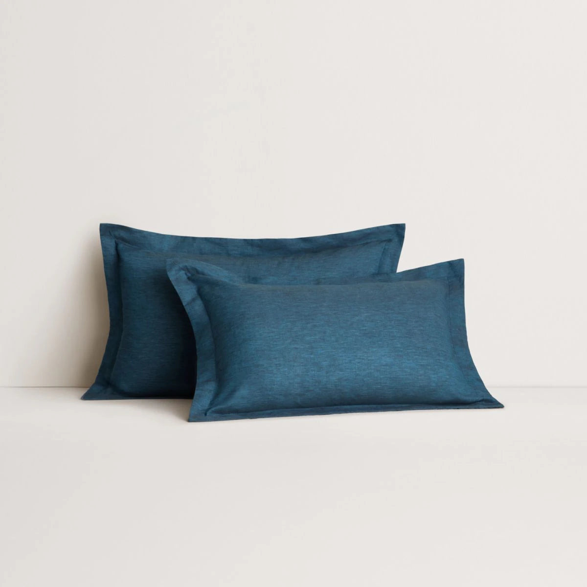 Sheridan Tailored Linen Deep Blue  Pillowcase Pair