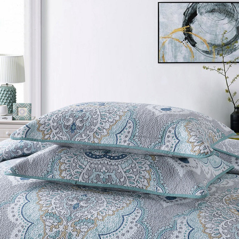 Royal Mint Bedspread Set (QS) 230 x 250cm