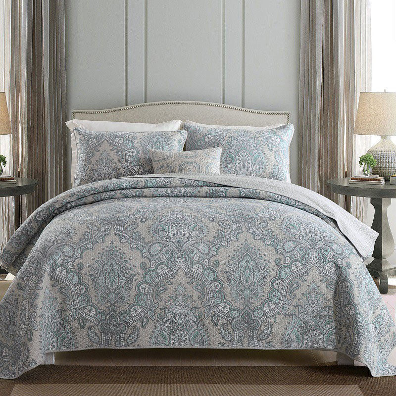Royal Beige Bedspread Set (QS) 230 x 250cm
