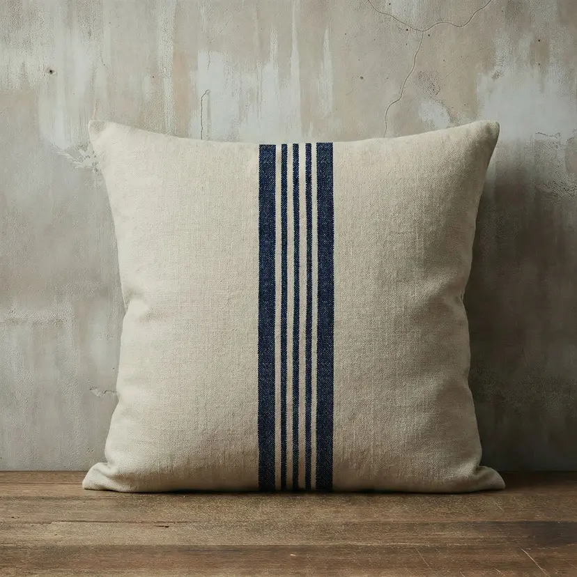 Cushion Grainsack Oxford Denim 50x50cm
