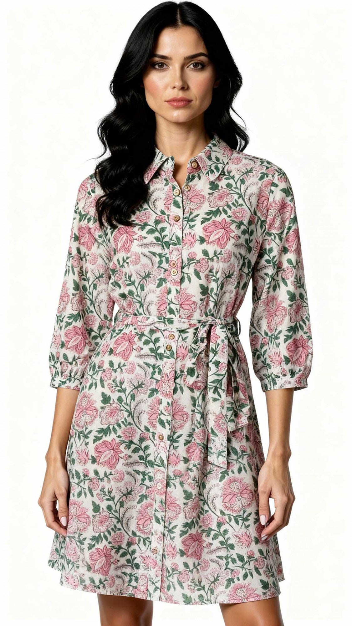 Rose Shirtdress