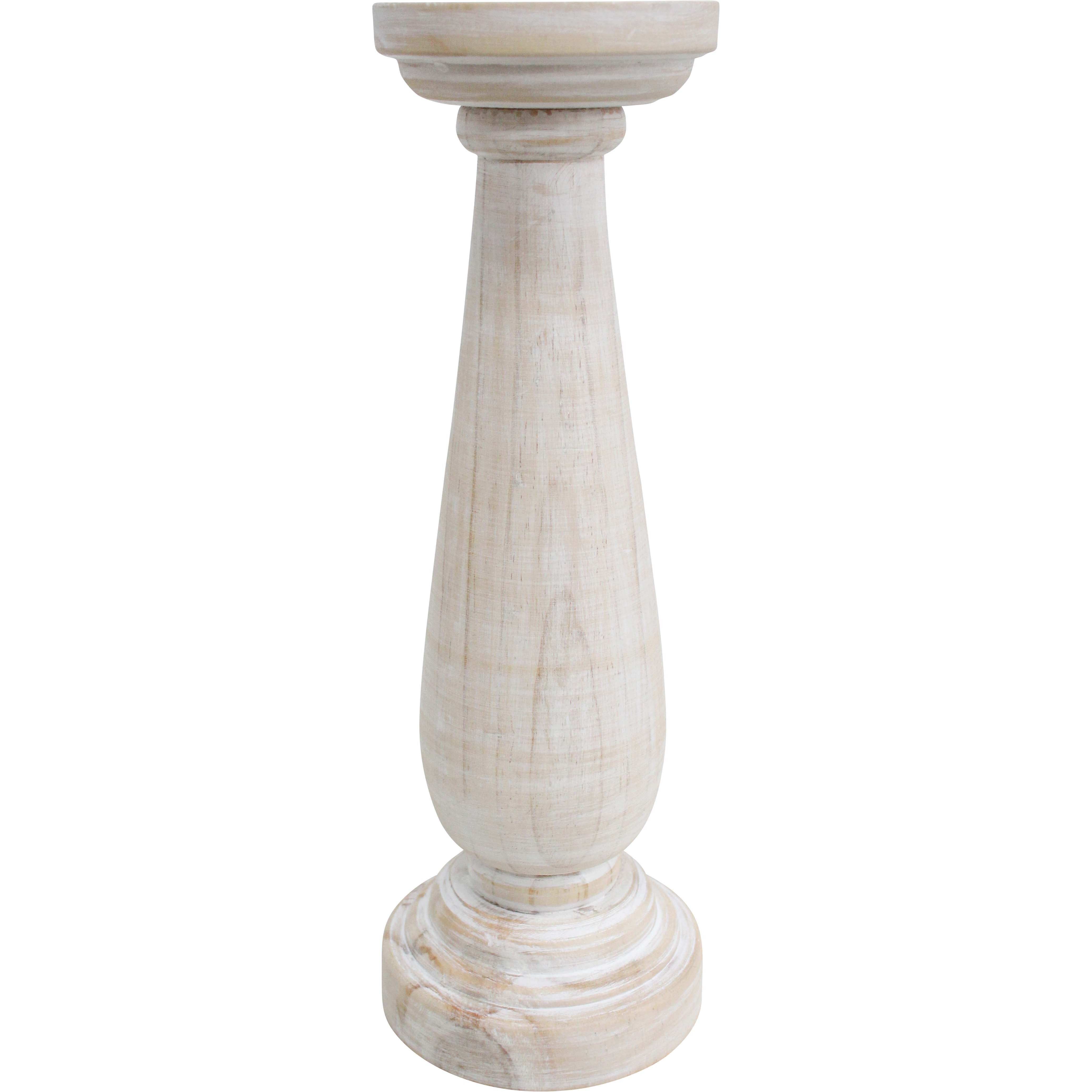 Candlestick Washed Lge 31cm