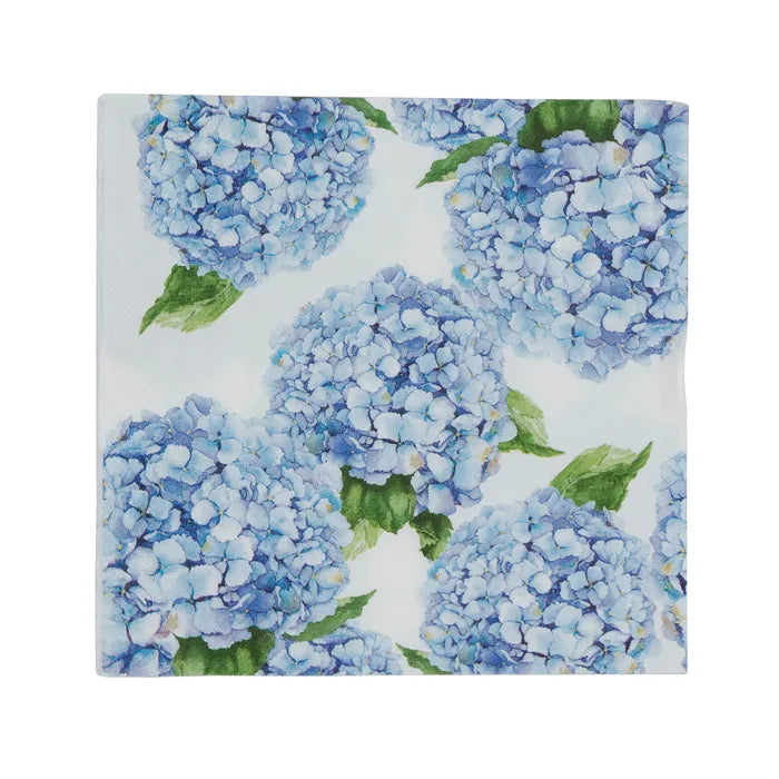 Blue Hydrangea 20pk Paper Napkins