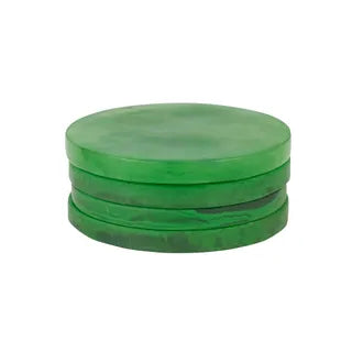 Coaster Resin Emerald