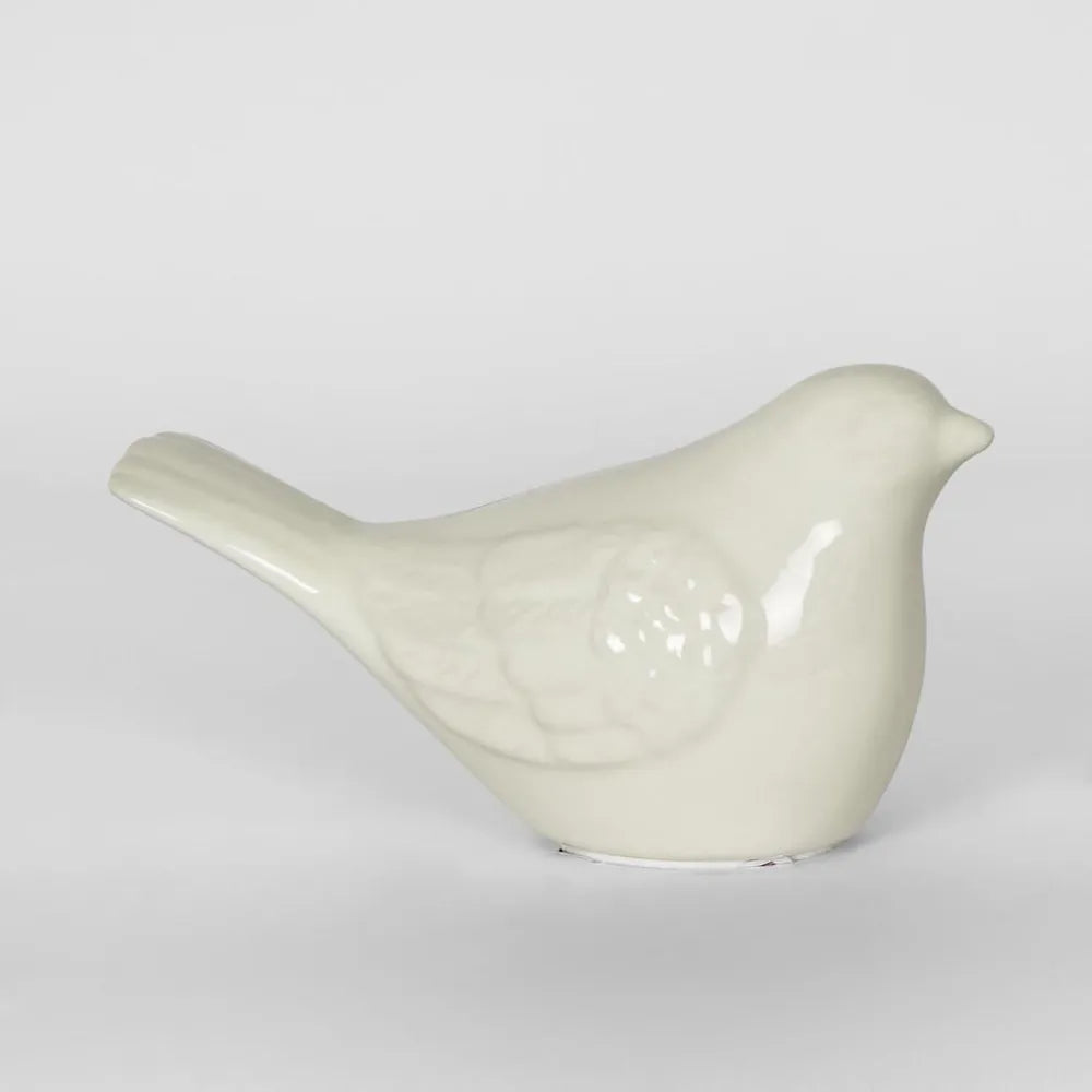 Ceramic Birdie White