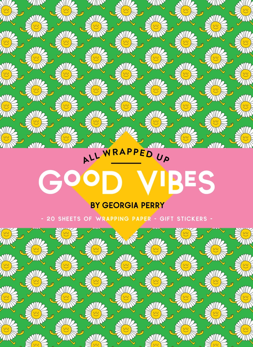Good  Vibes Wrapping Paper Book