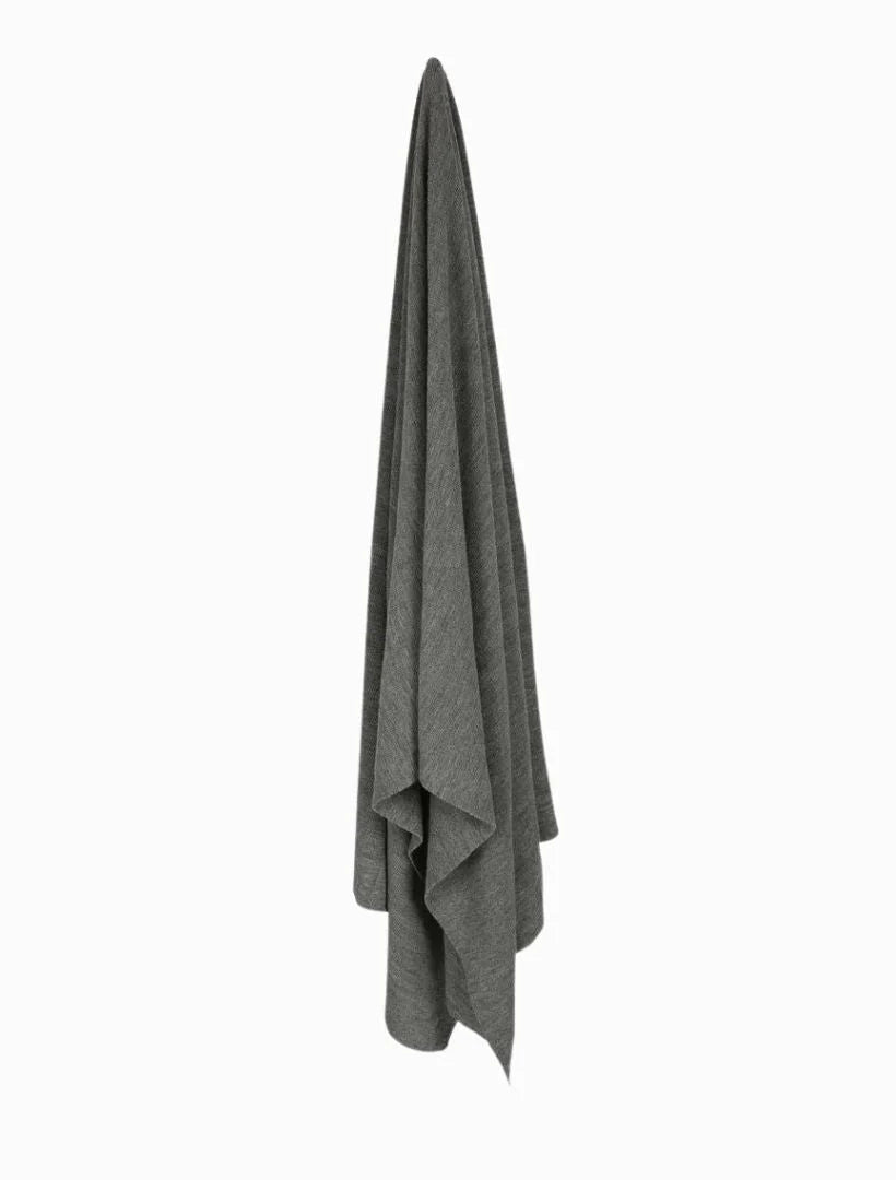Lancaster Wool Throw Grey