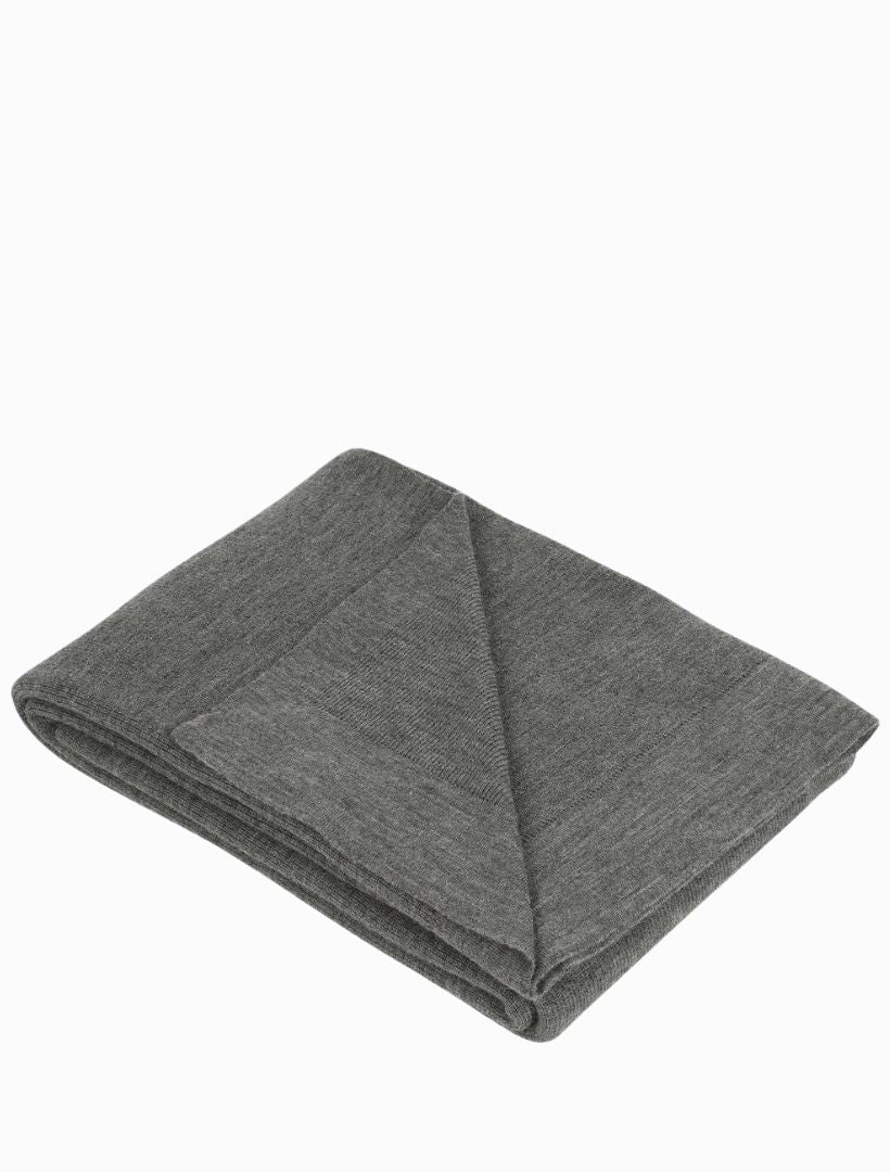 Lancaster Wool Throw Grey