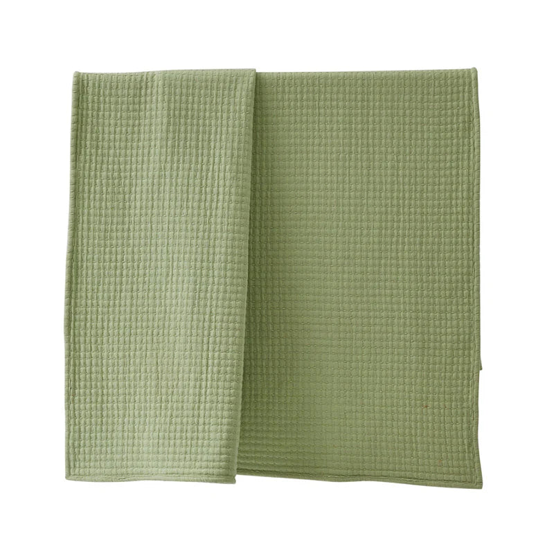 Leila Cotton Gauze Throw Mint