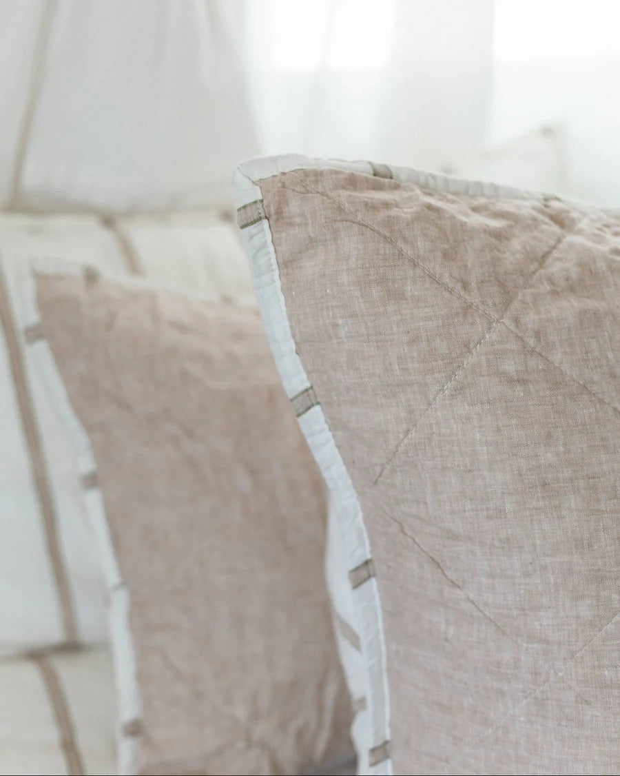 Salt Pillow Sham Sandstone