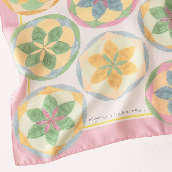 Maria Anjelica Silk Scarf