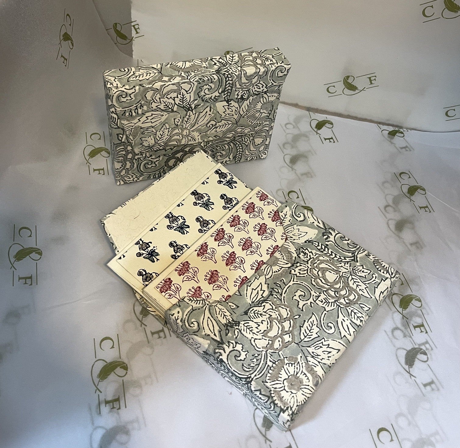 Notecard Boxed Set Block Print