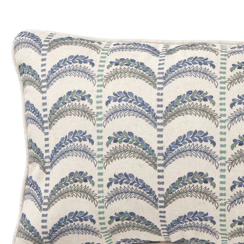 Royal Azul Palm 50x50cm Cushion