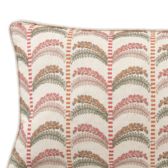 Royal Rosewood Palm Cushion 50x50