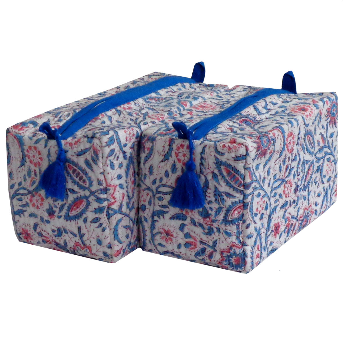Cosmetic Bag Cross Rukmani Maroon Open