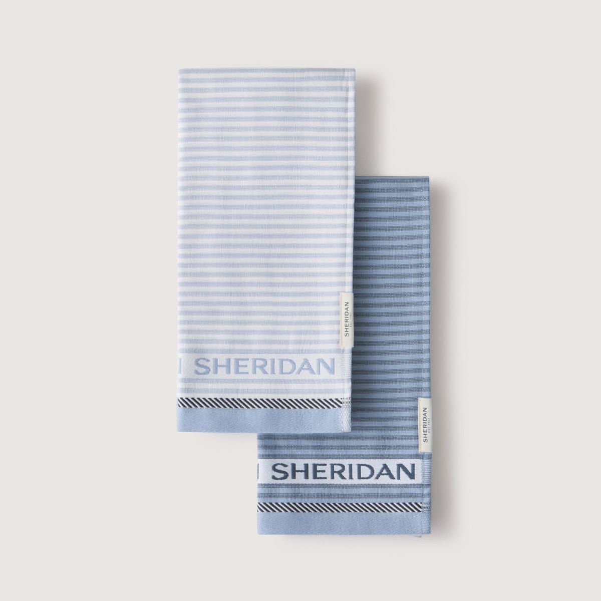 Sheridan Vita Tea Towel Glacier Set of 2